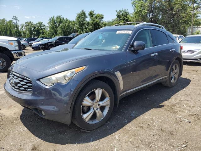 INFINITI FX35 2010 with VIN JN8AS1MW6AM853567 - Photo from auction
