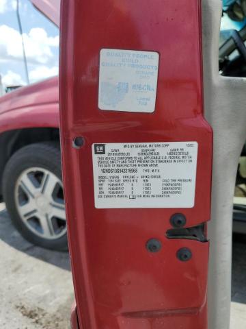 Photo 14 from auction – 2004 CHEVROLET TRAILBLAZE with VIN 1GNDS13S942216963