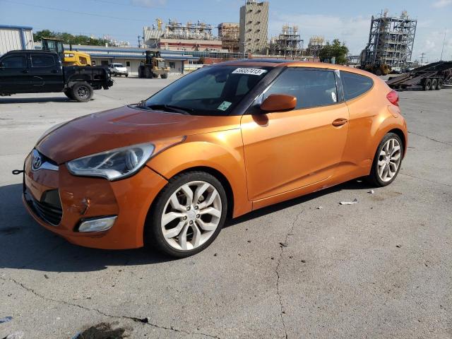 HYUNDAI VELOSTER 2012 with VIN KMHTC6AD5CU078016 - Photo from auction