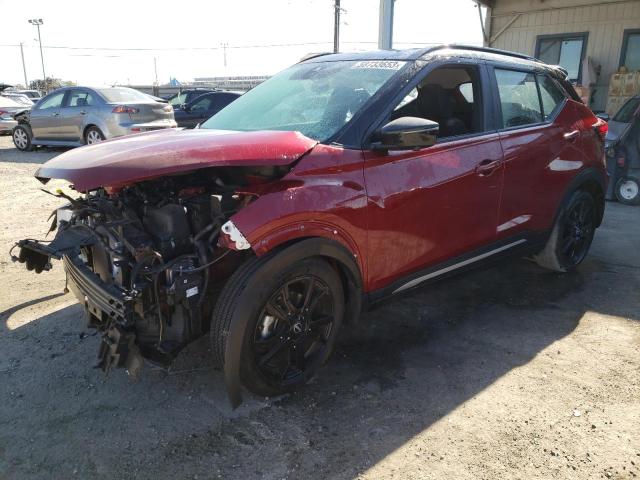 NISSAN KICKS SR 2022 with VIN 3N1CP5DV0NL520417 - Photo from auction