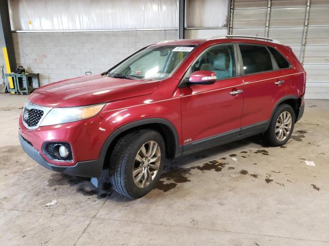 KIA SORENTO EX 2011 with VIN 5XYKUDA15BG065631 - Photo from auction
