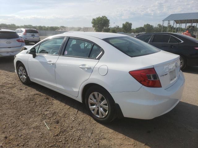 Photo 2 from auction – 2012 HONDA CIVIC LX with VIN 19XFB2F5XCE093804