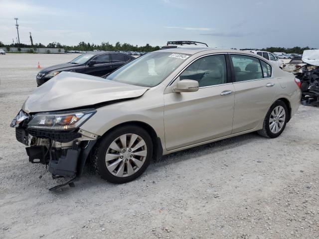 HONDA ACCORD EXL 2015 with VIN 1HGCR2F83FA133514 - Photo from auction