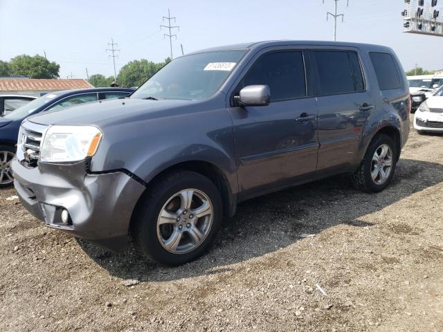 HONDA PILOT EXL 2014 with VIN 5FNYF3H5XEB004486 - Photo from auction