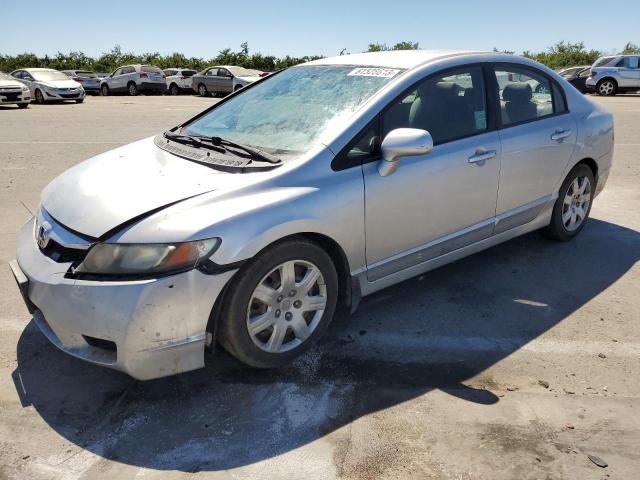 HONDA CIVIC LX 2010 with VIN 2HGFA1F5XAH554483 - Photo from auction