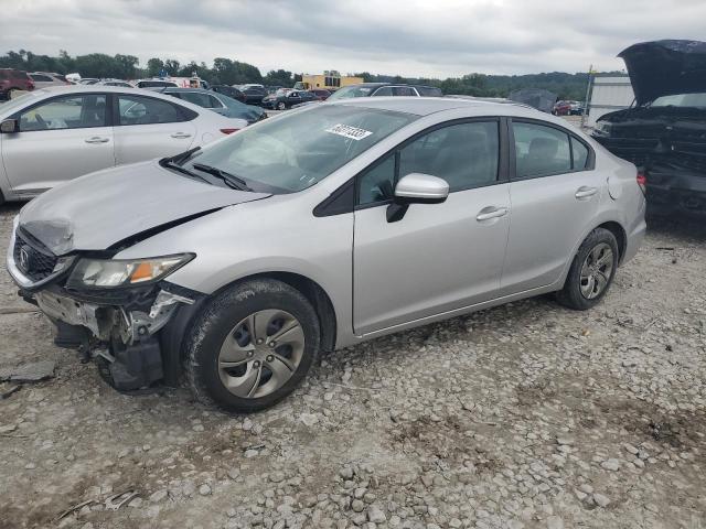 HONDA CIVIC LX 2015 with VIN 19XFB2F52FE030605 - Photo from auction