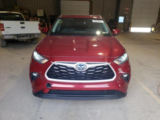 Photo 5 from auction – 2020 TOYOTA HIGHLANDER with VIN 5TDHBRCH1LS503895