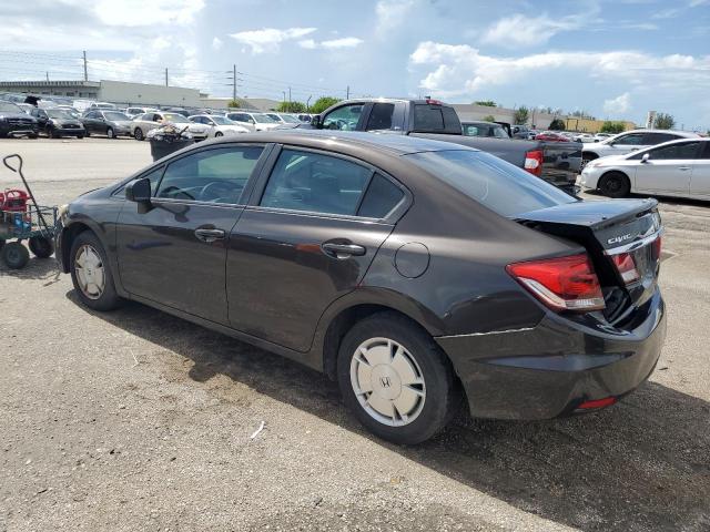 Photo 2 from auction – 2014 HONDA CIVIC HF with VIN 2HGFB2F64EH535302