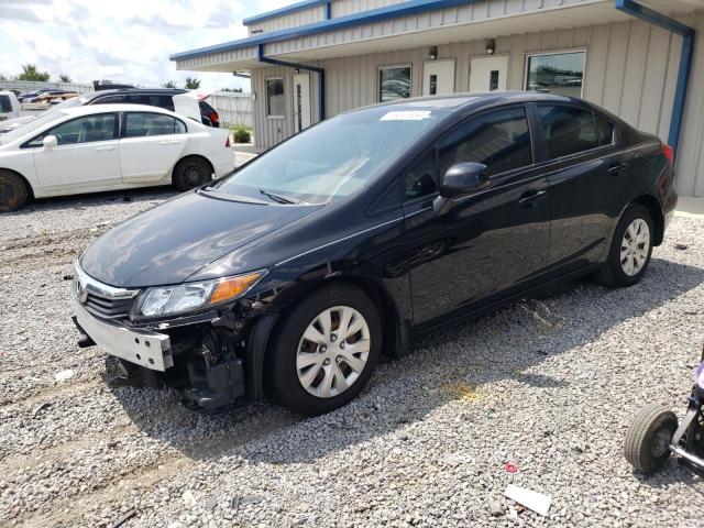 HONDA CIVIC LX 2012 with VIN 19XFB2F55CE059396 - Photo from auction