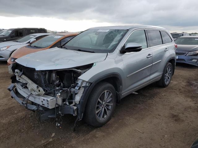 TOYOTA HIGHLANDER 2017 with VIN 5TDJZRFH3HS464176 - Photo from auction