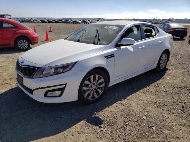 KIA OPTIMA LX 2014 with VIN 5XXGM4A75EG341003 - Photo from auction