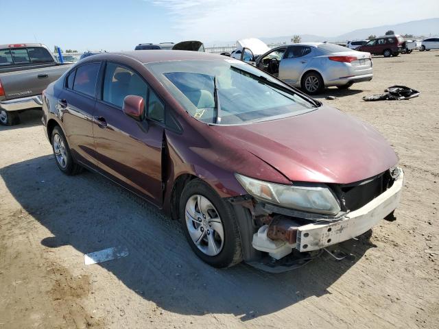 Photo 4 from auction – 2013 HONDA CIVIC LX with VIN 19XFB2F55DE290512