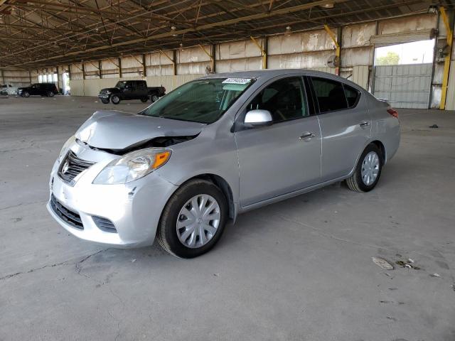 NISSAN VERSA S 2014 with VIN 3N1CN7AP0EL812222 - Photo from auction