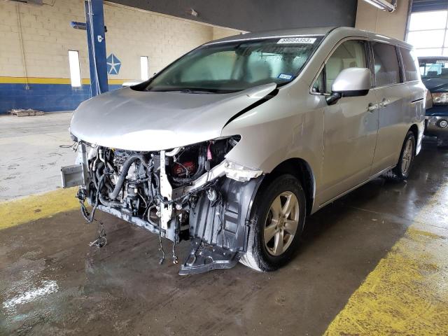 NISSAN QUEST S 2015 with VIN JN8AE2KP3F9122114 - Photo from auction
