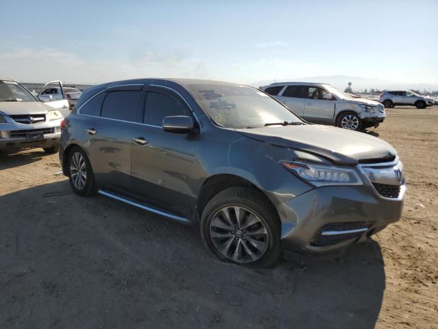 Photo 4 from auction – 2016 ACURA MDX TECHNO with VIN 5FRYD3H41GB018923