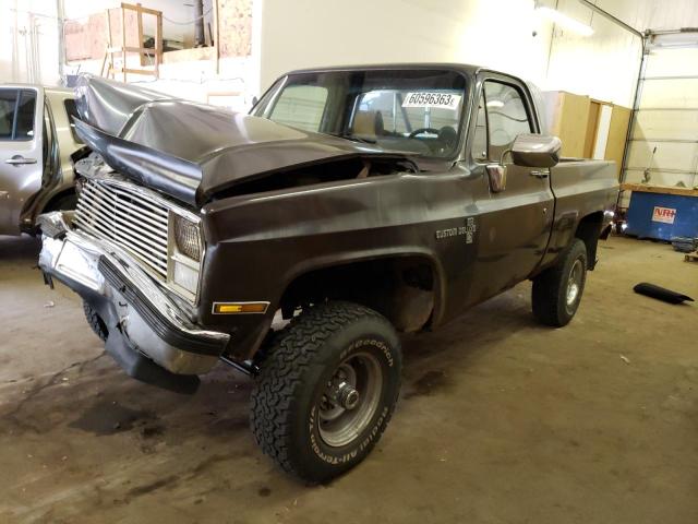 CHEVROLET K10 1986 with VIN 1GCEK14N6GF354088 - Photo from auction
