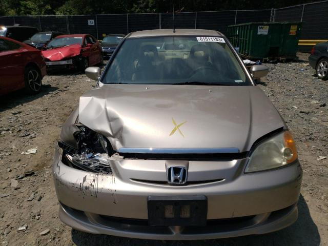 Photo 5 from auction – 2003 HONDA CIVIC HYBR with VIN JHMES96613S002797