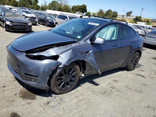 TESLA MODEL Y 2021 with VIN 5YJYGDEEXMF065052 - Photo from auction