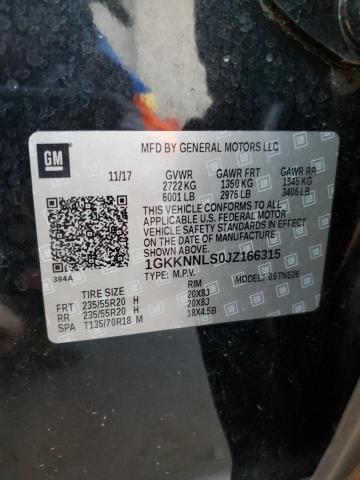 Photo 14 from auction – 2018 GMC ACADIA SLT with VIN 1GKKNNLS0JZ166315