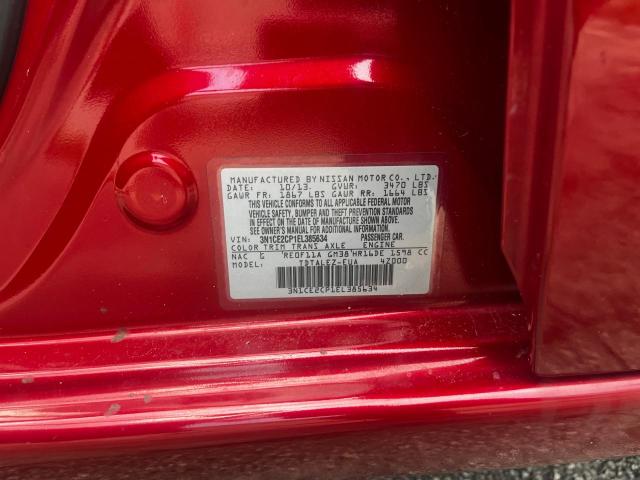 Photo 10 from auction – 2014 NISSAN VERSA NOTE with VIN 3N1CE2CP1EL385634