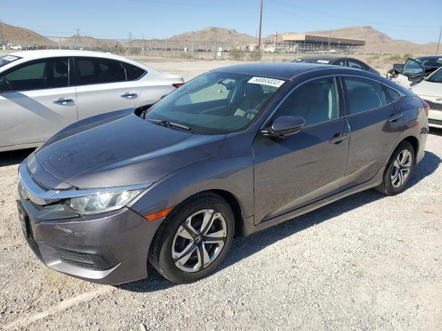 Photo 1 from auction – 2017 HONDA CIVIC LX with VIN 19XFC2F55HE000921