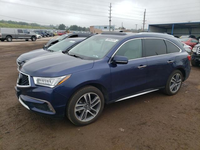 ACURA MDX ADVANC 2017 with VIN 5FRYD4H81HB041774 - Photo from auction
