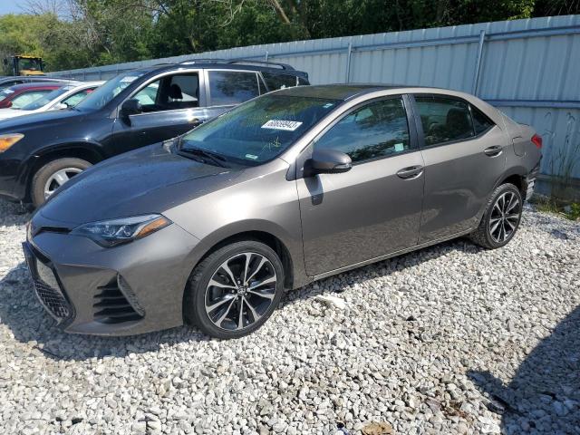 TOYOTA COROLLA L 2017 with VIN 2T1BURHEXHC747284 - Photo from auction