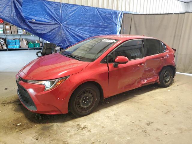 TOYOTA COROLLA LE 2021 with VIN JTDEPMAE5MJ168977 - Photo from auction