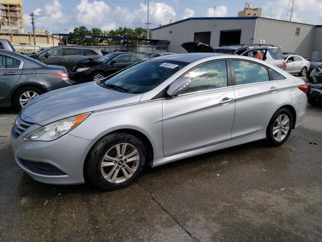 HYUNDAI SONATA GLS 2014 with VIN 5NPEB4AC2EH838010 - Photo from auction