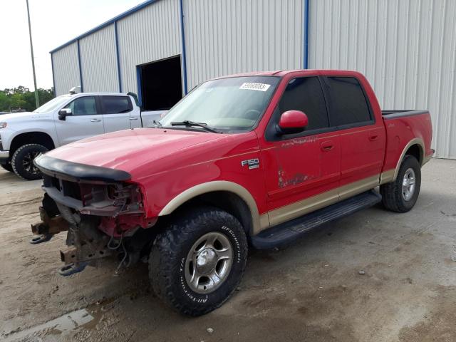 FORD F150 SUPER 2001 with VIN 1FTRW08L71KE26665 - Photo from auction