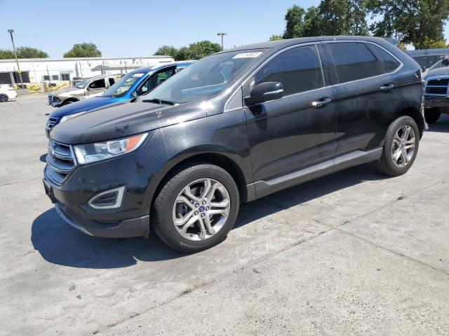 FORD EDGE TITAN 2015 with VIN 2FMTK4K92FBB28673 - Photo from auction