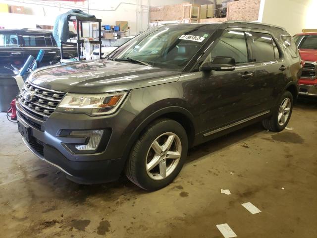 FORD EXPLORER X 2017 with VIN 1FM5K8DH4HGE25475 - Photo from auction