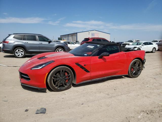 CHEVROLET CORVETTE S 2014 with VIN 1G1YM3D70E5128371 - Photo from auction