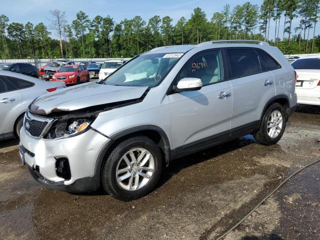 KIA SORENTO LX 2014 with VIN 5XYKT3A60EG473435 - Photo from auction