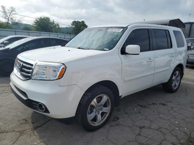 HONDA PILOT EXL 2013 with VIN 5FNYF3H68DB009757 - Photo from auction