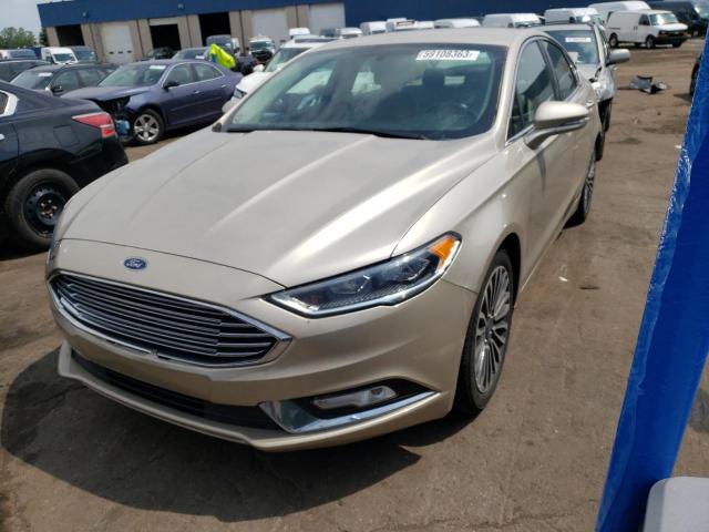 FORD FUSION SE 2017 with VIN 3FA6P0HD0HR205705 - Photo from auction
