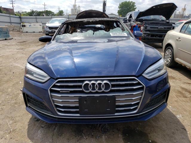 Photo 5 from auction – 2018 AUDI A5 PREMIUM with VIN WAUDNCF51JA100981