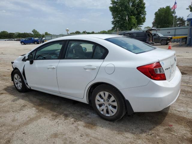 Photo 2 from auction – 2012 HONDA CIVIC LX with VIN 19XFB2F59CE318648