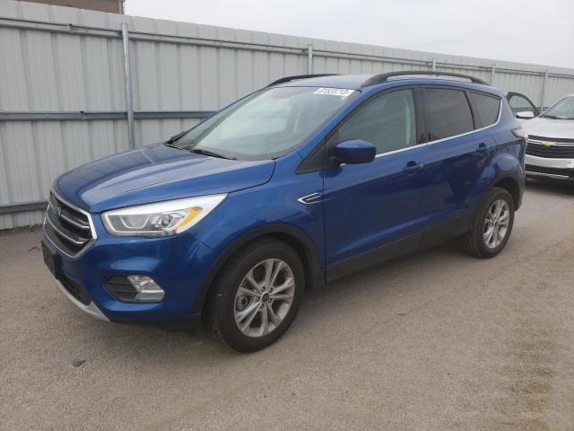 FORD ESCAPE SE 2017 with VIN 1FMCU9GD8HUA81327 - Photo from auction