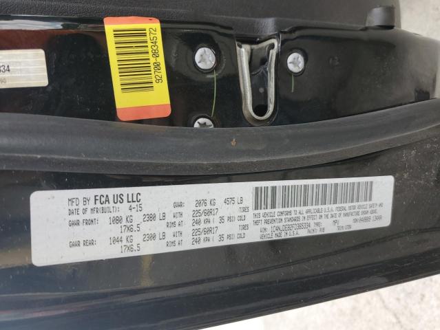 Photo 14 from auction – 2015 JEEP COMPASS LA with VIN 1C4NJDEB2FD365334