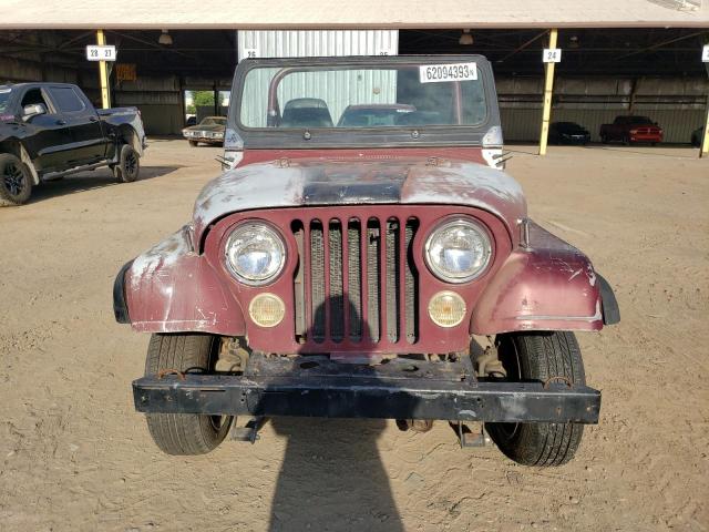 Photo 5 from auction – 1981 JEEP JEEP CJ5 with VIN 1JCBM85A8BT017125