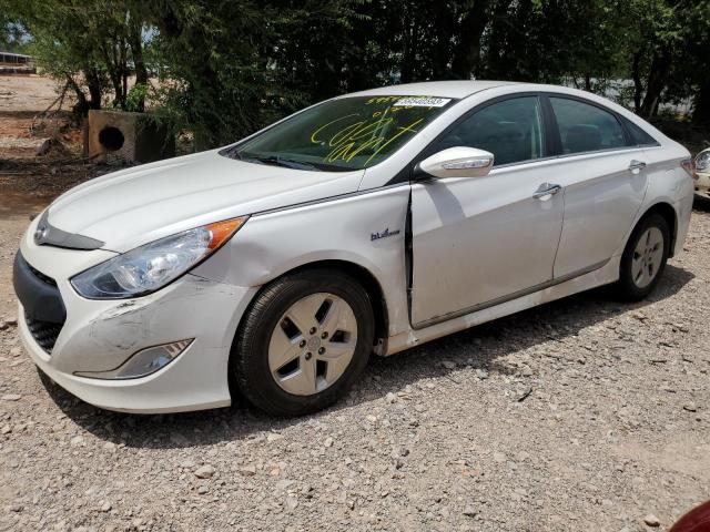 HYUNDAI SONATA HYB 2011 with VIN KMHEC4A41BA012074 - Photo from auction