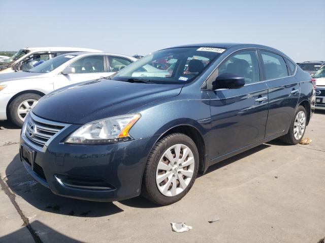 NISSAN SENTRA S 2013 with VIN 1N4AB7AP5DN901933 - Photo from auction