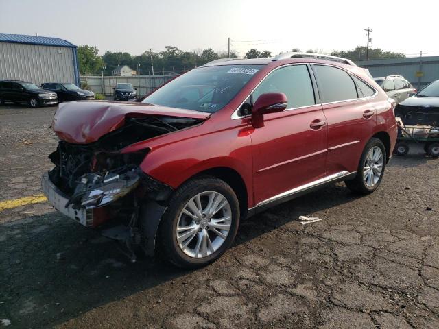 LEXUS RX 450 2010 with VIN JTJBC1BA5A2404460 - Photo from auction