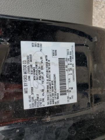 Photo 14 from auction – 2005 FORD F150 with VIN 1FTPX14595NB22291