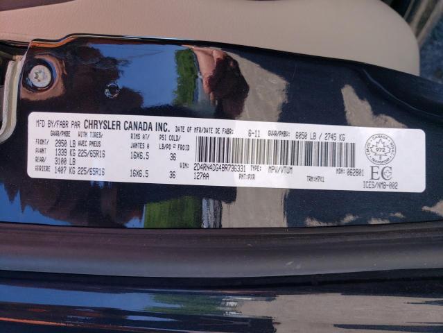 Photo 14 from auction – 2011 DODGE GRAND CARA with VIN 2D4RN4DG4BR736331