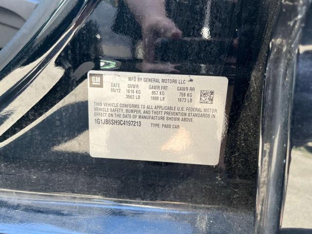 Photo 10 from auction – 2012 CHEVROLET SONIC LS with VIN 1G1JB6SH9C4197213