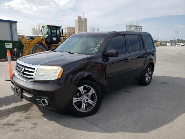 HONDA PILOT EXL 2012 with VIN 5FNYF3H57CB018794 - Photo from auction