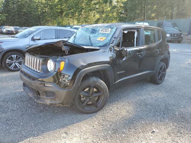 JEEP RENEGADE S 2017 with VIN ZACCJBAB2HPG05424 - Photo from auction
