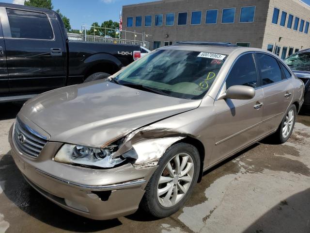 HYUNDAI AZERA SE 2006 with VIN KMHFC46F66A046533 - Photo from auction
